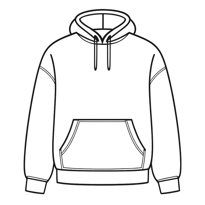 Hoodie outline
